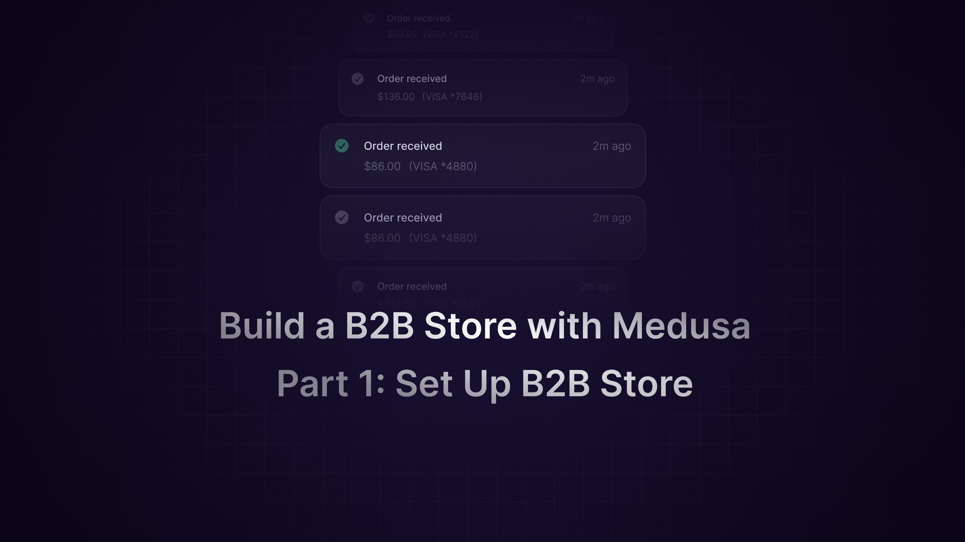 Medusa - Medusa B2B Part 1: Set Up B2B Store